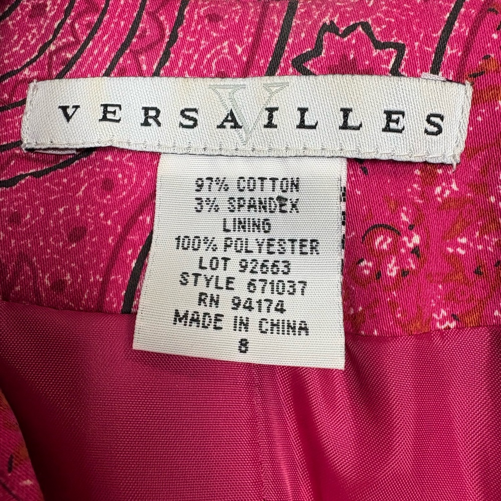 Versailles Pink Paisley Blazer - Picture 2 of 7